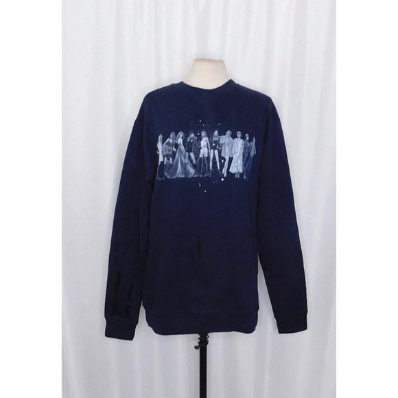 Taylor Swift Tops - TAYLOR SWIFT Midnights Eras Navy Blue Crewneck Sweatshirt Pullover Concert Music